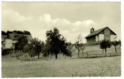 AK Eichenkreuzheim Neusatz, Kapelle des Eichenkreuzheimes, 10763