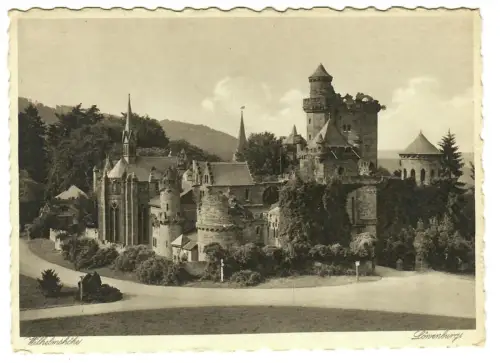 AK Kassel Wilhelmshöhe, Löwenburg, 11337