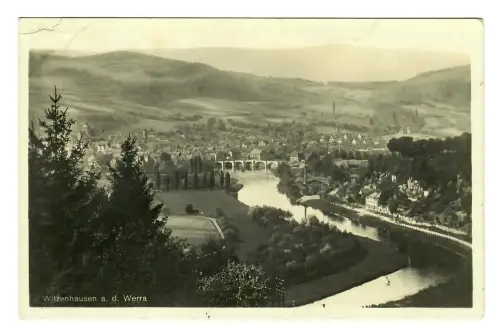 AK Witzenhausen a.d. Werra, Panorama, 11482