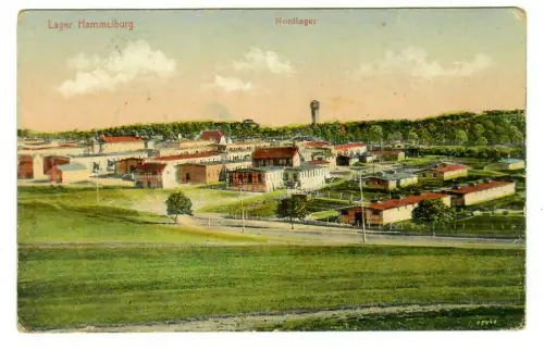 WW1, 1.WK, AK Hammelburg, Kriegsgefangenenlager, Lagerstempel, 10102