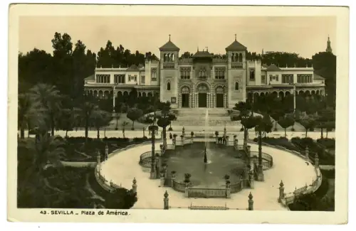 AK Sevilla, Plaza de Americana, 10935