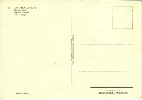 AK Candeleda, Ricon tipico, 10944