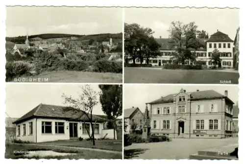 AK Buchen Bödigheim Schloß Kindergarten  Gesamtansicht - 10358