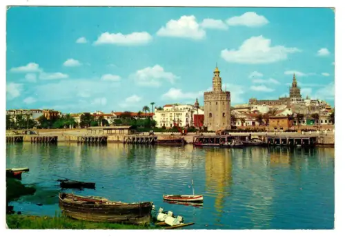 AK Sevilla, Rio Guadalquivir , Torre del Oro, 10942