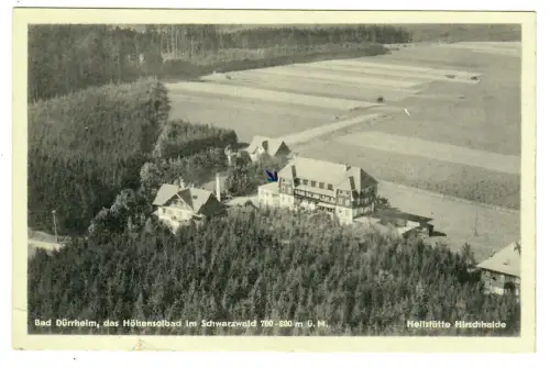AK Bad Dürrheim, Heilstätte Hirschhalde, 10727