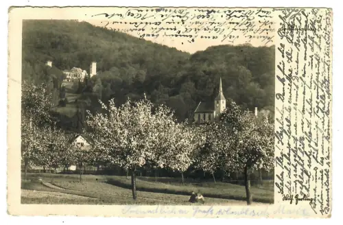 AK Jungenheim a.d. Bergstraße, Frühlingstag, 11021