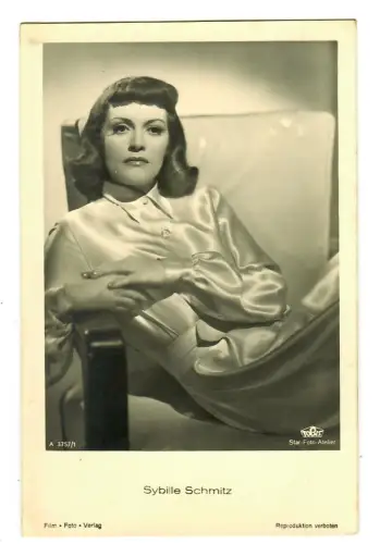 AK Sybille Schmitz, Schauspielerin , 11916