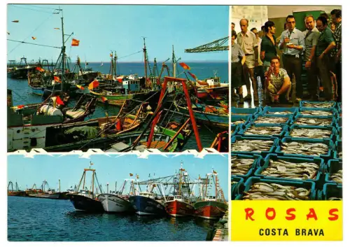 AK Rosas, Costa Brava, Puerto, 10945