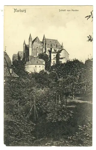 AK Marburg, Schloß von Norden, 11768