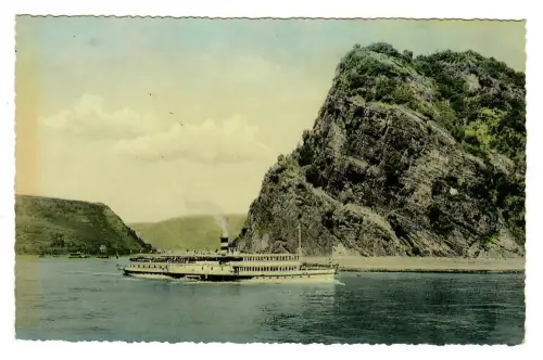 AK St. Goarshausen, Loreley am Rhein, 11762
