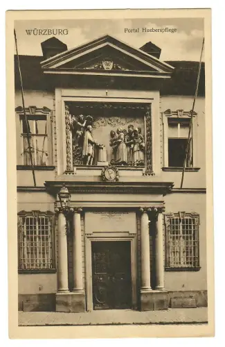 AK Würzburg, Portal Hueberspflege, 11839