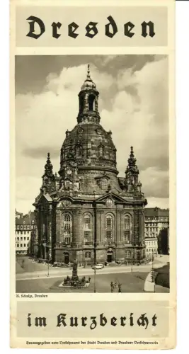 Reiseprospekt Dresden, 1930er Jahre, 538
