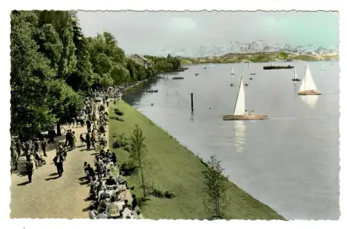 AK Überlingen am Bodensee, Uferpromenade, 10684