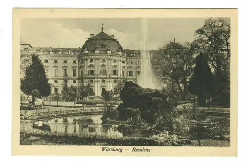 AK Würzburg, Residenz, 11832