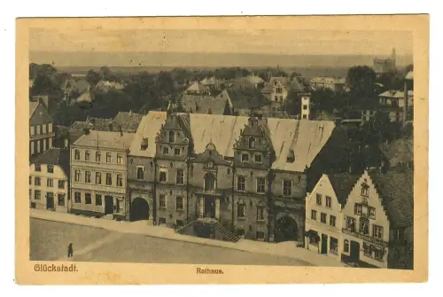 AK Glückstadt. Rathaus, 11461