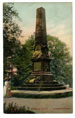 AK Bad Homburg, Landgrafen-Denkmal, 11213