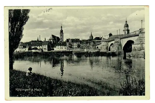 AK Kitzingen, Panorama, 11374