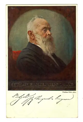 AK S.H. Hoheit Prinzregent Luitpold von Bayern, 25 Jahre Regentschaft, 11969