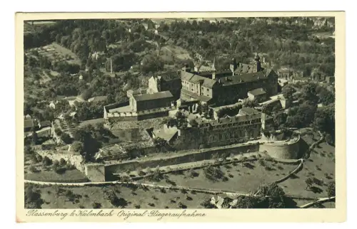 AK Kulmbach, Plassenburg, Fliegeraufnahme, 11379
