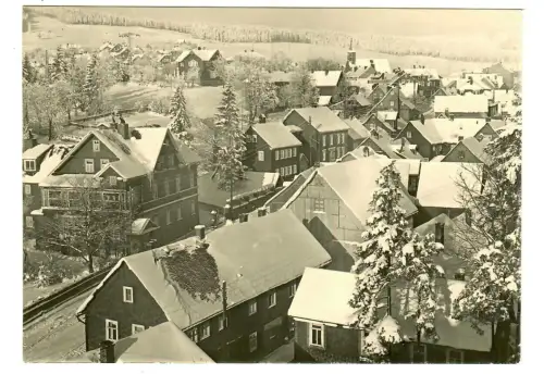 AK Schmiedefeld/ Rennsteig, Teilansicht, 10794