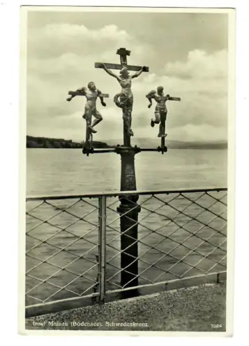 AK Insel Mainau Bodensee Schwedenkreuz - 10327