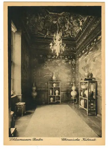 AK Berlin, Schlossmuseum - Chinesisches Kabinett, 10975