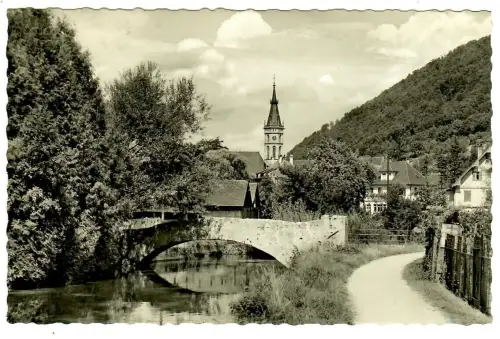 AK Urbach /Schwäbische Alb - Afrakirche - 10548