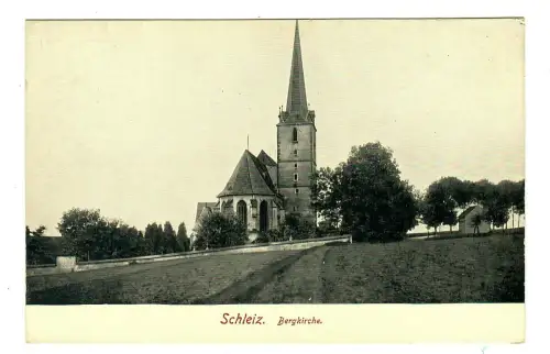 AK Schleiz, Bergkirche, 11629