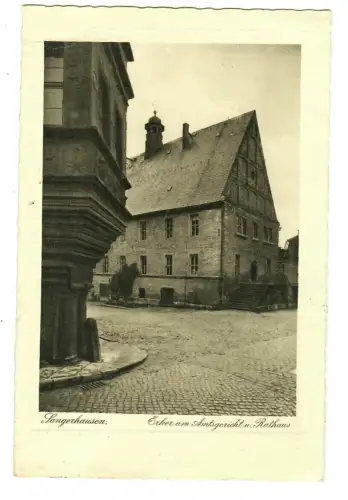 AK Sangerhausen, Erker am Amtsgericht und Rathaus, 10669