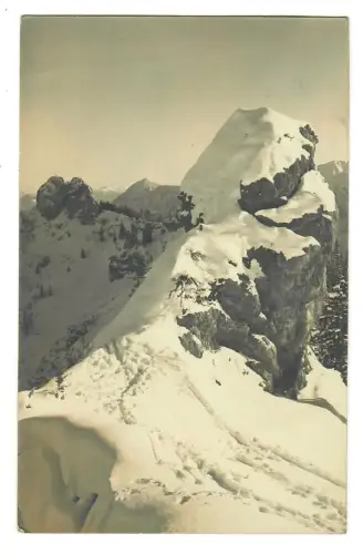 AK Oberammergau, Kofel im Winter, 10808
