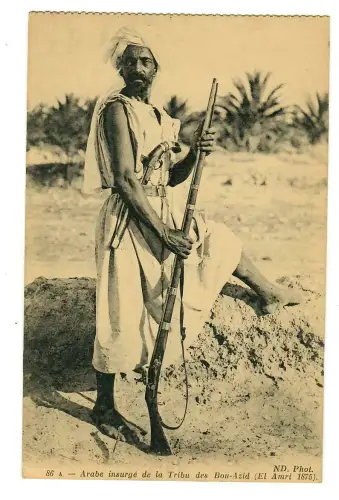 AK Araber mit Pistole und Gewehr, 10274