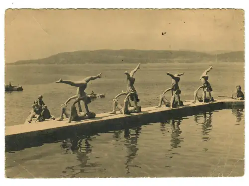 AK  Juan-le-Pins Côte d'Azur, Spiele am Strand, 10693