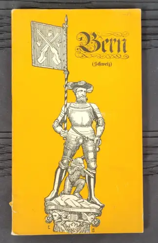 Reiseprospekt Führer durch Bern, 1908