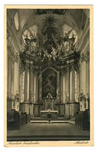 AK Amorbach, Abteikirche Hochaltar, 11535
