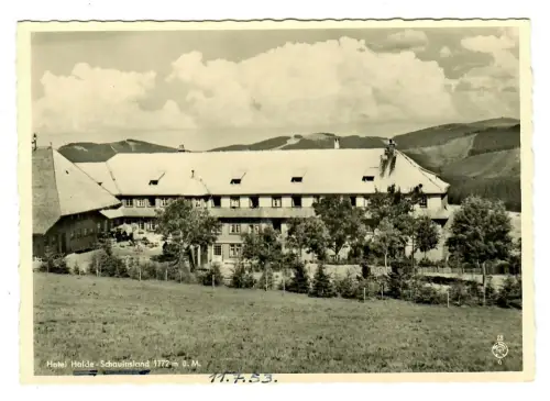 AK Oberried-Hofsgrund, Hotel Halde Schauinsland, 12232