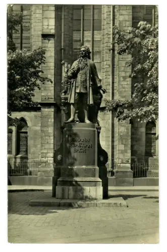 AK Leipzig, Bach-Denkmal, 11060