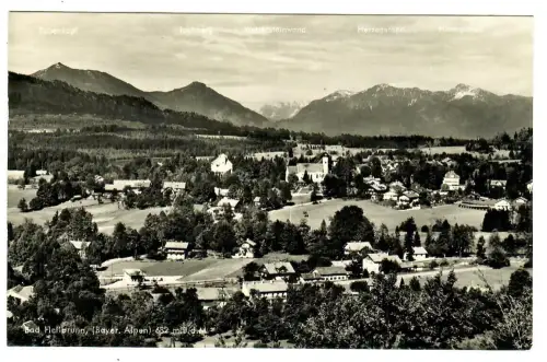 AK Bad Heilbrunn, Teilansicht, 10813