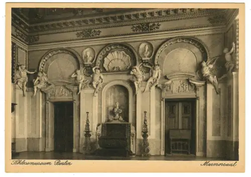 AK Berlin, Schlossmuseum - Marmorsaal, 10976