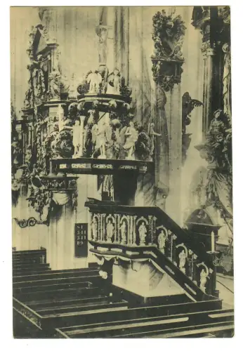 AK Lübeck, Marienkirche, Kanzel, 11242
