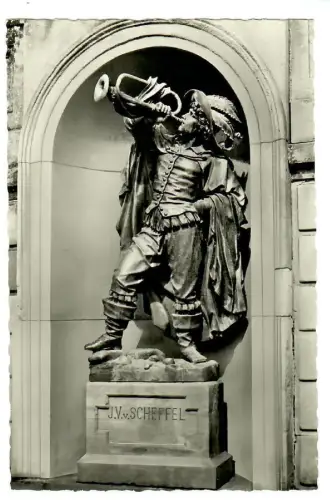AK Säckingen - Trompeterdenkmal - 10305
