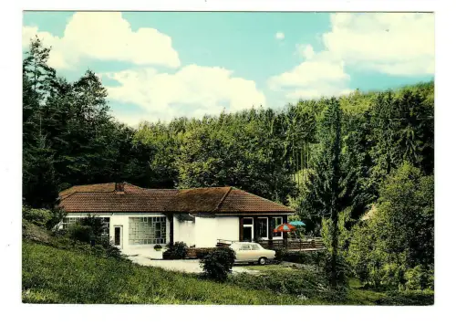 AK Aglasterhausen, Michelbach, Cafe-Pension "Glück im Winkel", 10161