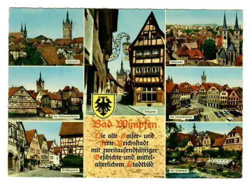 AK Bad Wimpfen, Mehrbildkarte, 10178