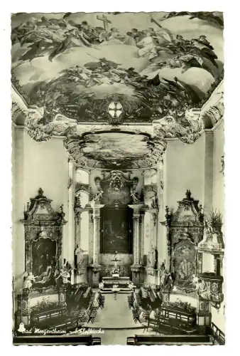 AK Bad Mergentheim, Schloßkirche, 11358