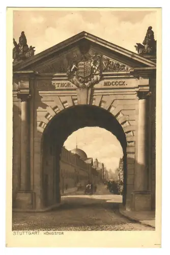 AK Stuttgart, Königstor, 11112
