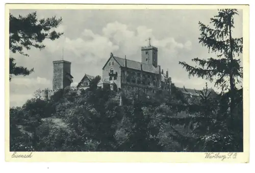 AK Eisenach, Wartburg, 10827