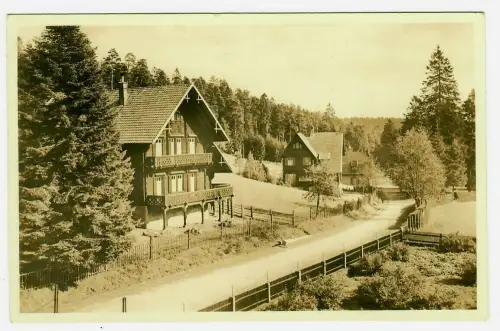 AK Kaltenbronn - Hohenloh Kurhaus Jagdhaus 1936, 10022