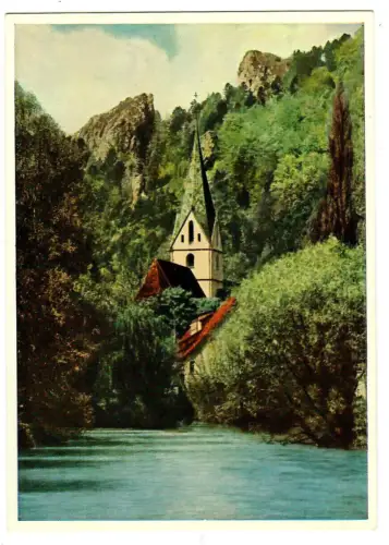 AK Blaubeuren, Partie an der Blau, 11091