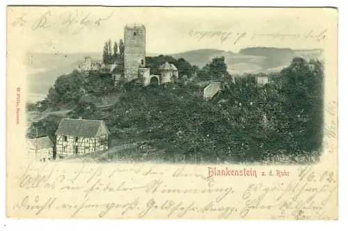 AK Blankenstein a.d. Ruhr (Hattingen), Burg Blankenstein, 11196