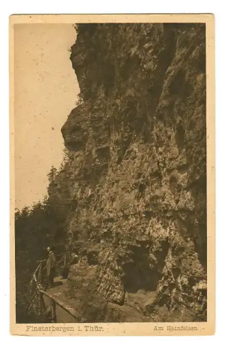 AK Finsterbergen, Am Hainfelsen, 11878
