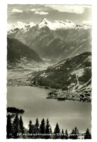 AK Zell am See mit Kitzsteinhorn - 10343